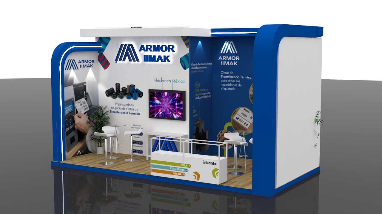 ARMOR-IIMAK Stand en la feria de embalajes
